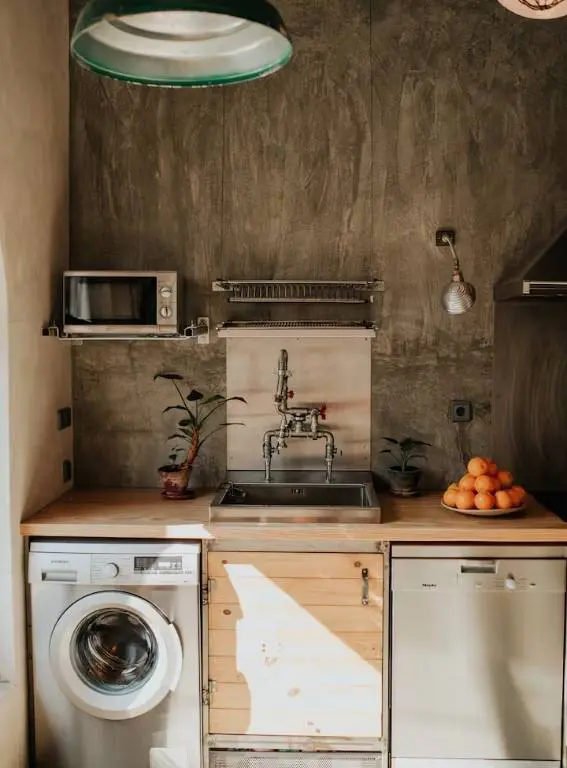 Retiro Park Industrial House, Kitchen, Mardid