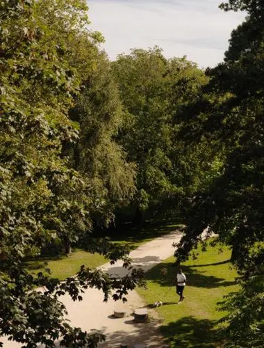 Conscious Hotel Westerpark park view in Amsterdam