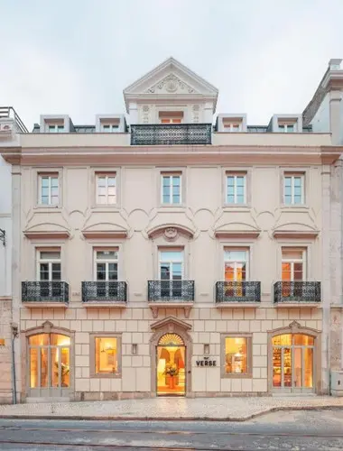 The Verse hotel exterior on Rua de São Bento in Santos Lisbon