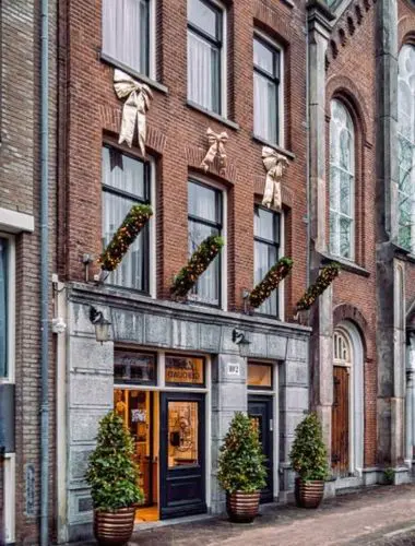 Mr. Jordaan hotel exterior on Bloemgracht Amsterdam