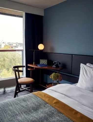 Park Centraal Amsterdam hotel room with city view