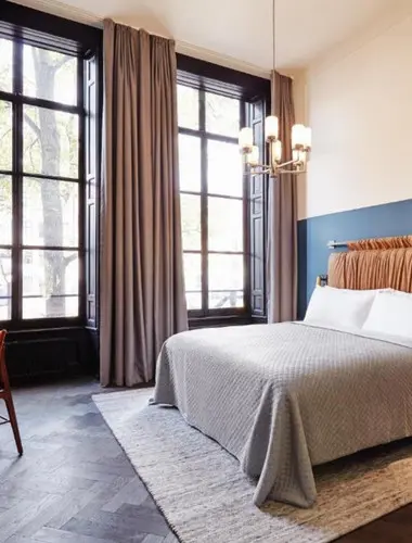 The Hoxton Amsterdam canal view room