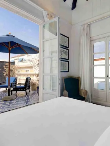 Guest room with terrace at Only YOU Boutique Hotel Madrid