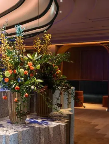 Lobby lounge at Mercer Madrid, a stylish hotel in Madrid