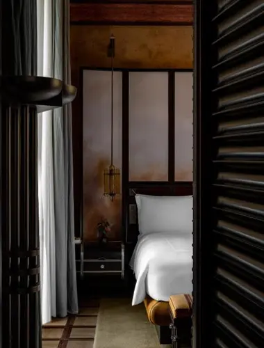 Elegant guest room at Orient Express La Minerva, one of the most anticipated cool hotels in Rome