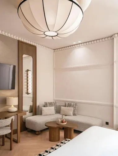 Guest room at Vincci Soho in Barrio de las Letras Madrid