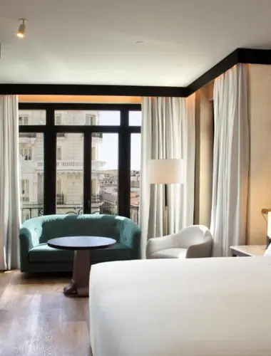 Guest room at Hotel Montera Madrid near Gran Vía Madrid