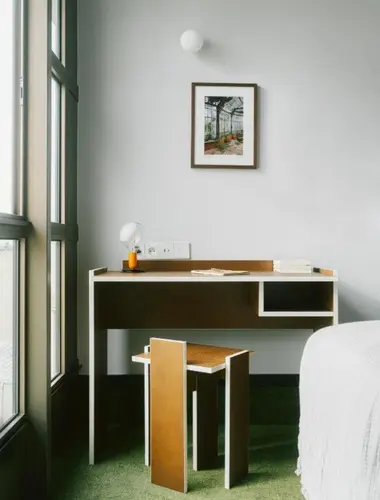 Hotel Rosalie guest room in Latin Quarter Paris hotel