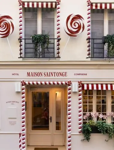 Maison Saintonge hotel exterior in Le Marais Paris