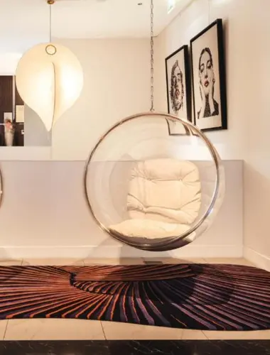 Hôtel Bel Ami designer lounge in Saint-Germain-des-Prés Paris