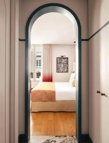 Hôtel Bel Ami guest room in Paris St Germain area hotel
