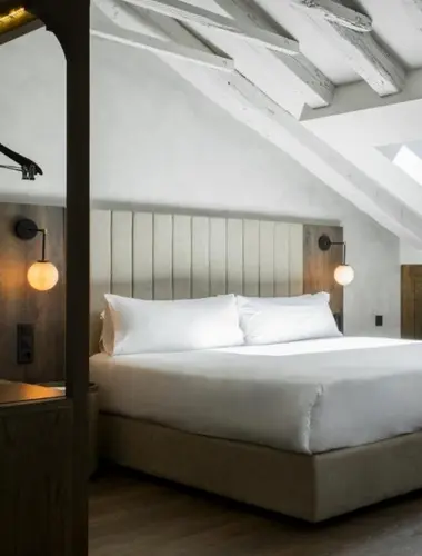 Guest room at Icon Wipton in Salamanca Madrid