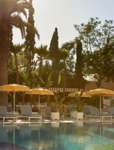 Resort-style outdoor pool at Conrad Athens The Ilisian, one of the leading hotels with pools in Athens