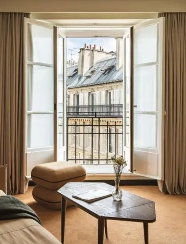 Balcony view from Hôtel Rochechouart, a Paris hotel with balcony