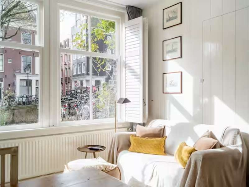 Best Airbnbs in Amsterdam Charming canal apartment in Amsterdam