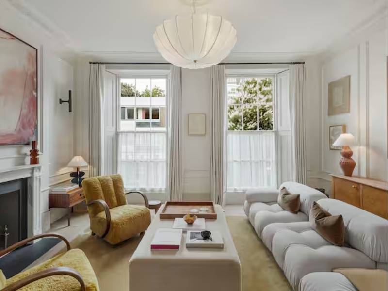 Best Airbnbs in London Stunning Hyde Park Townhouse