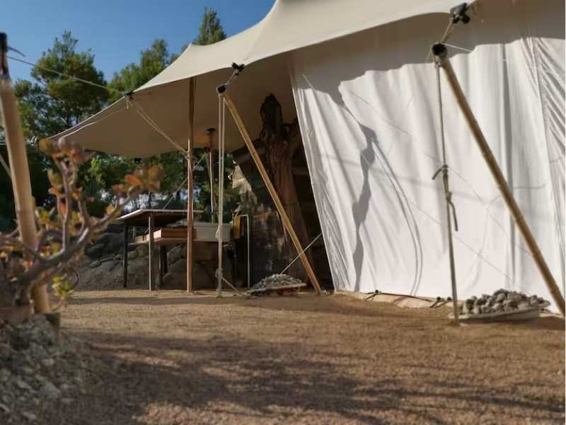 Best Airbnbs in Sardinia Unique camping experience in nature with a view