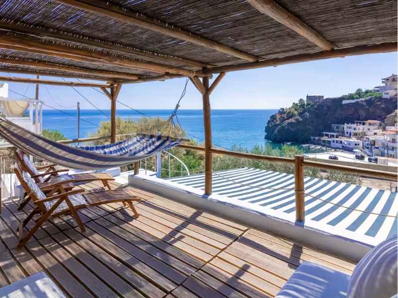 Best Airbnbs in Crete Best seaview sundeck where time stops & world ends