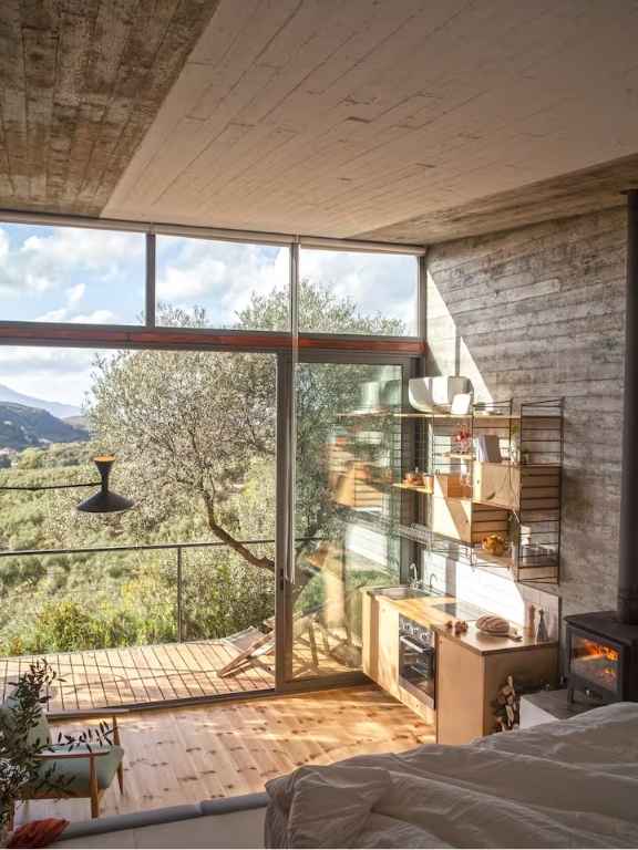 Best Airbnbs in Crete Cabanon concrete retreat (house B)