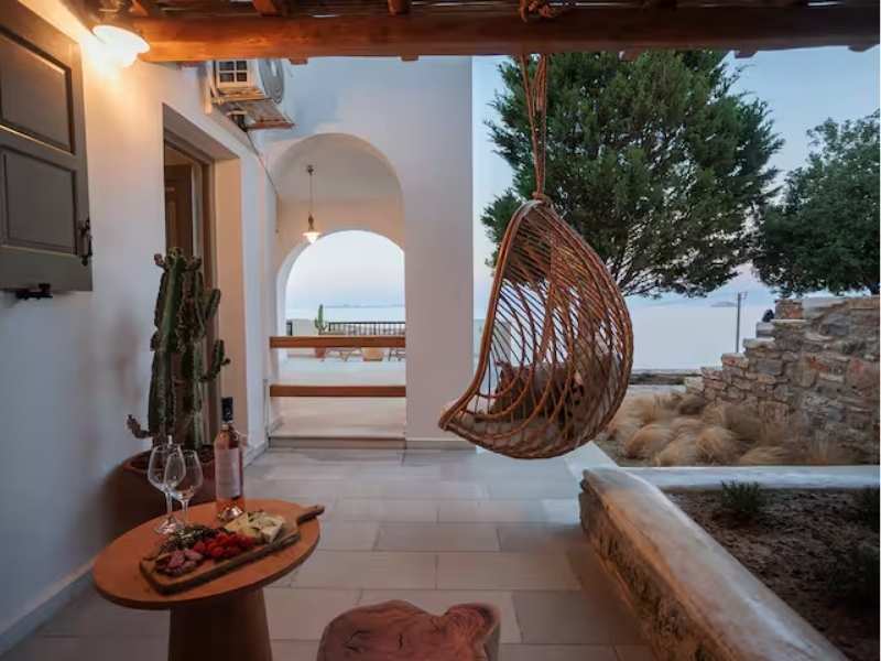 Best Airbnbs in Naxos Evdokia-Comfort Olive Yard apartment-Sea View