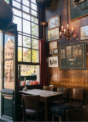 Amsterdam Brown Bars Cafe 't Papeneiland