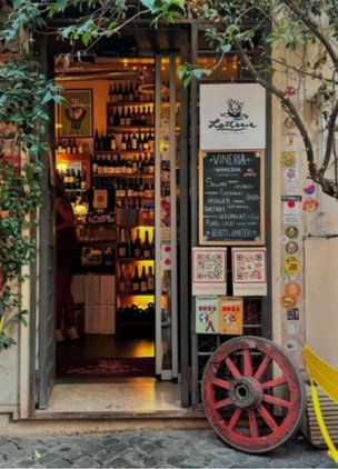 Best Wine Bars In Rome Latteria Trastevere
